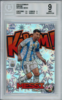 Sports Graded: Lionel Messi Kaboom #10 Donruss (2024-25) Beckett 9