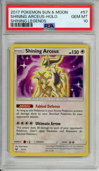 Pokemon Graded: Shining Arceus PSA 10