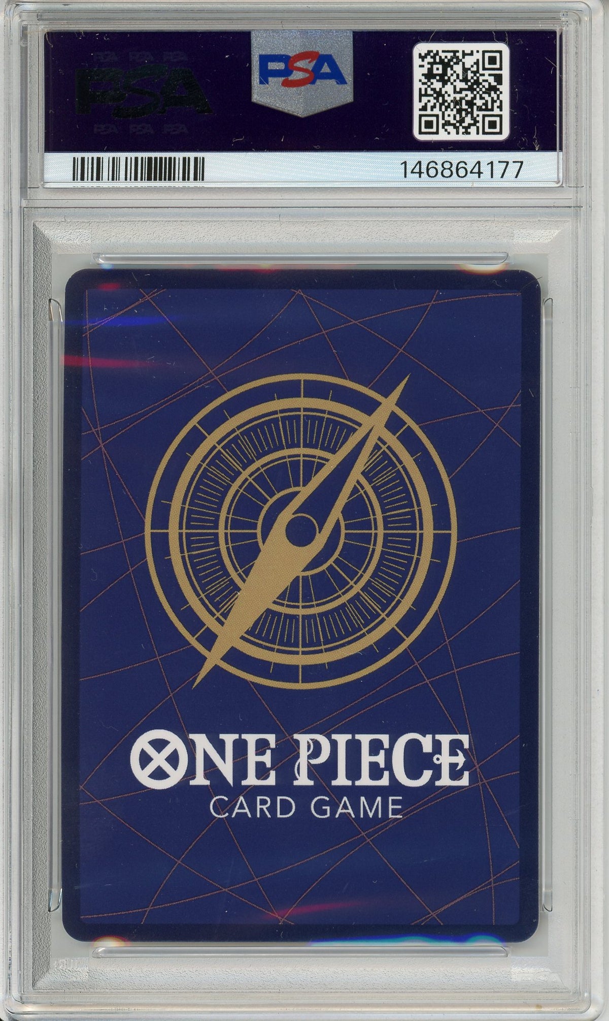 One Piece Graded: Divine Departure OP13-076 Carrying On His Will Alternate Art PSA 9