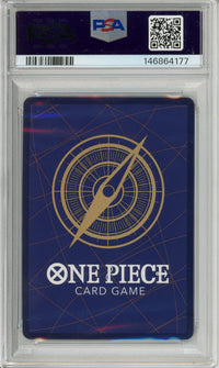 One Piece Graded: Divine Departure OP13-076 Carrying On His Will Alternate Art PSA 9