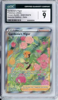 Pokemon Graded: Gardenia's Vigor CGC 9