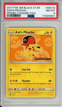 Pokemon Graded: Ash's Pikachu PSA 8