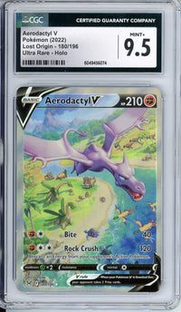 Pokemon Graded: Aerodactyl V CGC 9.5