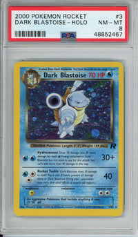 Pokemon Graded: Dark Blastoise PSA 8