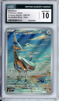 Pokemon Graded: Skarmory IR CGC 10