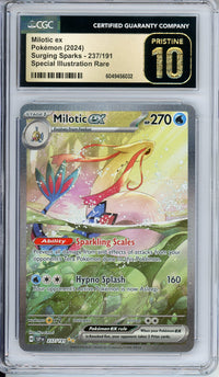 Pokemon Graded: Milotic ex CGC Pristine 10