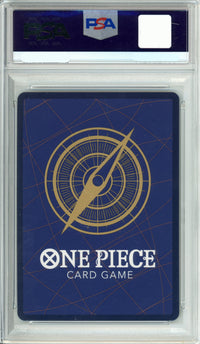 One Piece Graded: Monkey D. Luffy OP07-109 Treasure Rare (2024) PSA 10