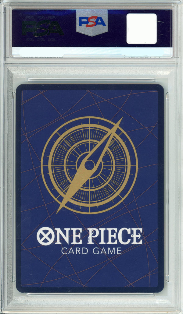 One Piece Graded: Monkey D. Luffy OP07-109 Treasure Rare (2024) PSA 10