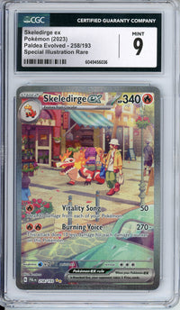 Pokemon Graded: Skeleridge ex CGC 9