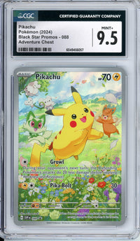 Pokemon Graded: Pikachu Promo CGC 9.5