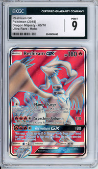 Pokemon Graded: Reshiram GX CGC 9