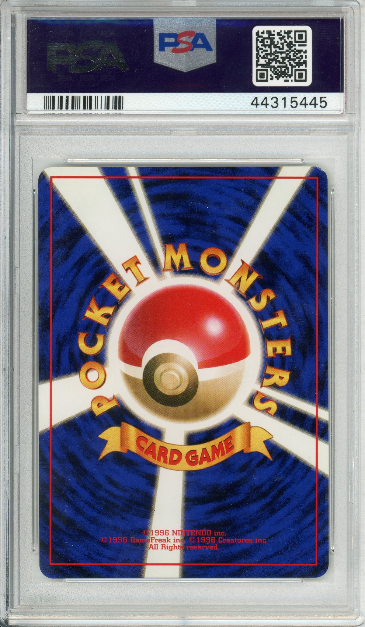 Pokemon Graded: JP Charizard #6 Base Set (1996) Holo PSA 9