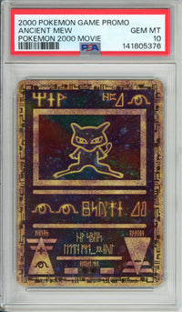 Pokemon Graded: Ancient Mew 2000 Movie Promo PSA 10