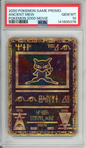 Pokemon Graded: Ancient Mew 2000 Movie Promo PSA 10
