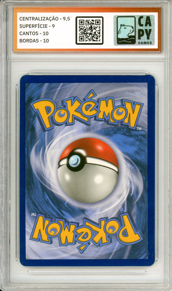 Pokemon Graded: Portuguese Greninja Gold Star #SWSH144 Celebrations (2021) CAPY 9