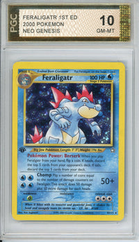 Pokemon Graded: Feraligatr 1st Edition Holo PCG 10