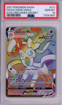 Pokemon Graded: Sylveon VMAX PSA 10