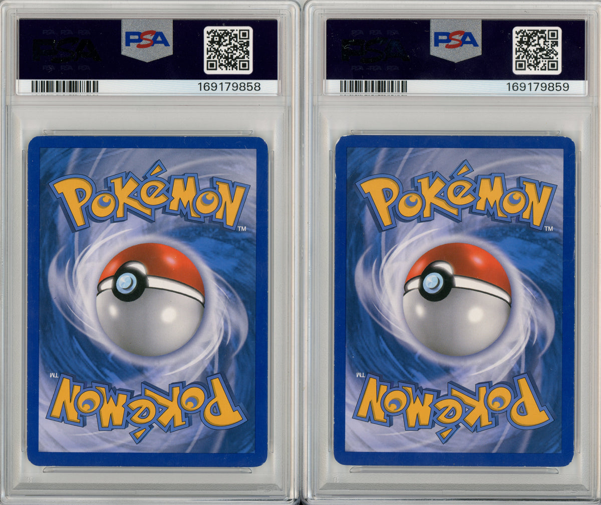Pokemon Graded: Entei & Raikou Legend #90-91 Sequential Set Of 2 Unleashed (2010) PSA 5