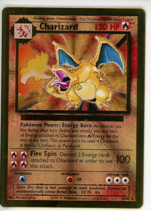 Pokemon Single: Charizard (Celebrations Metal Card) MCAP- NM