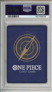 One Piece Graded: Monkey. D. Luffy (2025) OP13-118 Red Manga Alt Art PSA 10