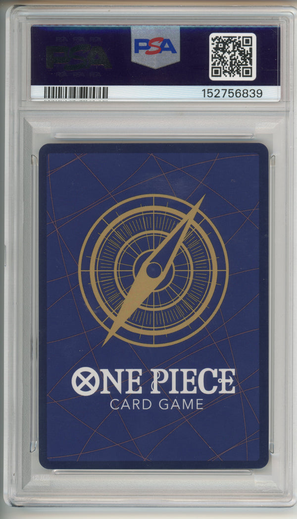 One Piece Graded: Monkey. D. Luffy (2025) OP13-118 Red Manga Alt Art PSA 10