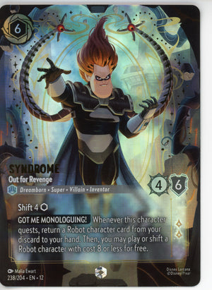 Lorcana Single: Syndrome Out for Revenge Enchanted 238 NM