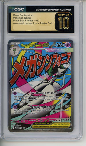 Pokemon Graded: Mega Gardevoir EX (2026) CGC Pristine 10