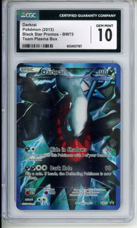 Pokemon Graded: Darkrai (2013) BW73 CGC 10