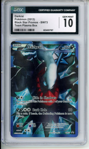 Pokemon Graded: Darkrai (2013) BW73 CGC 10