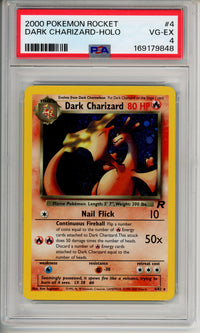 Pokemon Graded: Dark Charizard (2000) Rocket #4 PSA 4