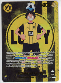 One Piece Single: Monkey D Luffy ST13-003 BVB X OP MATCH DAY 25 NM