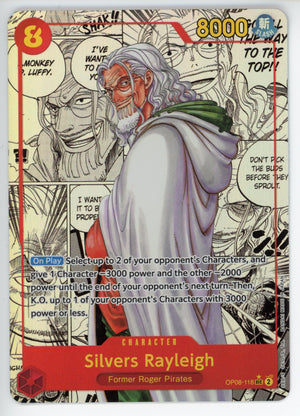 One Piece Single: Silvers Rayleigh OP08-118 NM