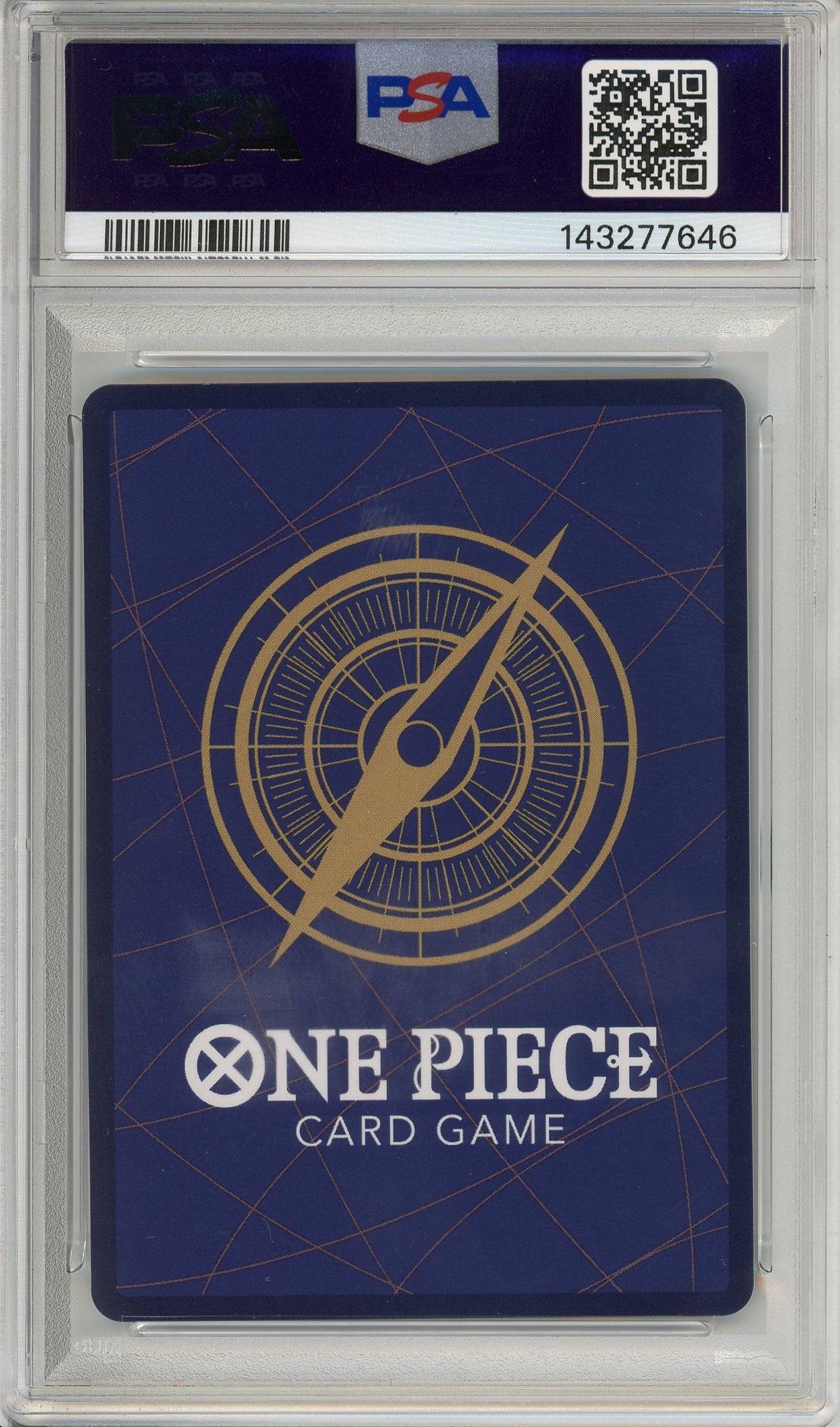 One Piece Graded: Sabo OP09-027 3rd Anniversary Winner Foil PSA 10