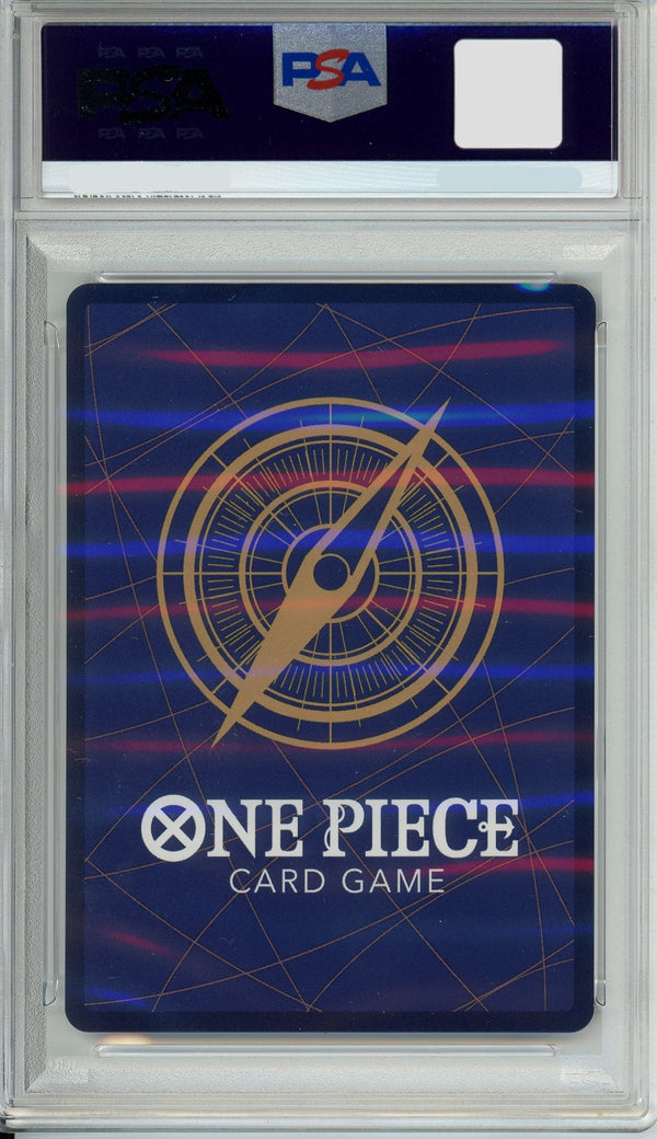 One Piece Graded: Monkey D. Luffy OP02-062 Alternate Art PSA 10