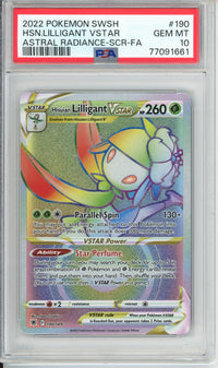 Pokemon Graded: Hisuian Lilligant VSTAR PSA 10