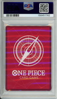 One Piece Graded: Monkey D. Luffy OP11-040 Fist Of Divine Speed Leader Alt Art PSA 10
