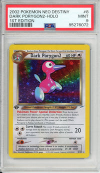 Pokemon Graded: Dark Porygon2 1st Edition PSA 9