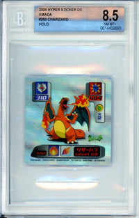 Pokemon Graded: Charizard #269 Hyper Sticker DX (2000) Beckett 8.5