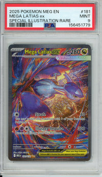 Pokemon Graded: Mega Latias ex 181/132 Mega Evolution (2025) SIR PSA 9