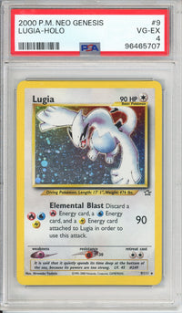 Pokemon Graded: Lugia 9/111 Neo Genesis (2000) Holo PSA 4