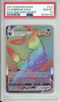 Pokemon Graded: Umbreon VMAX PSA 10