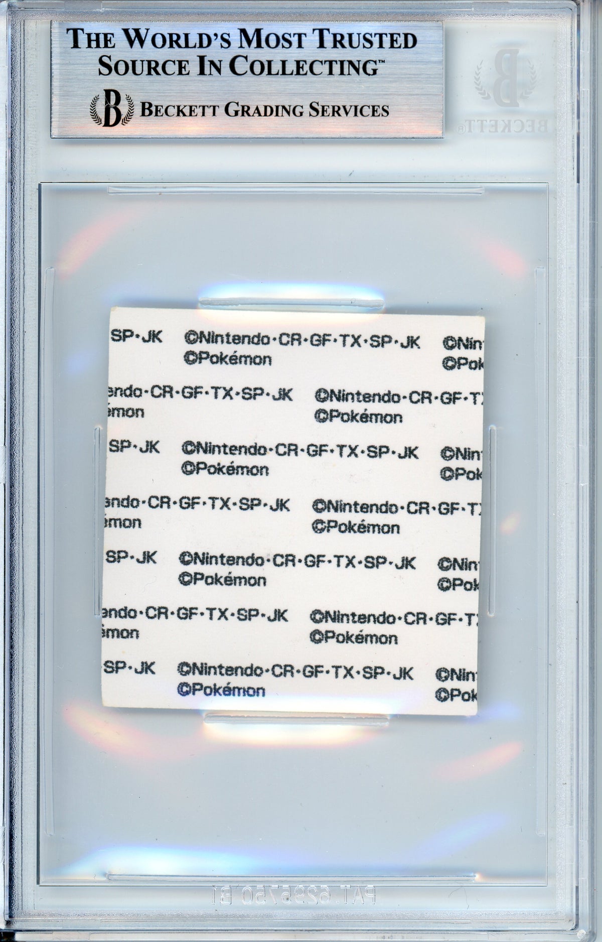 Pokemon Graded: Charizard Sticker Daichi Pan (2022) Beckett 8.5