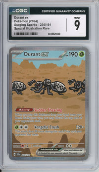 Pokemon Graded: Durant ex CGC 9