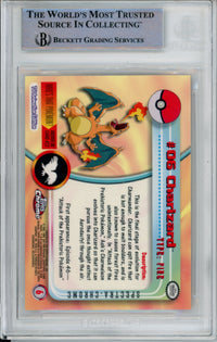 Pokemon Graded: #06 Charizard Spectra Chrome (2000) Beckett 9