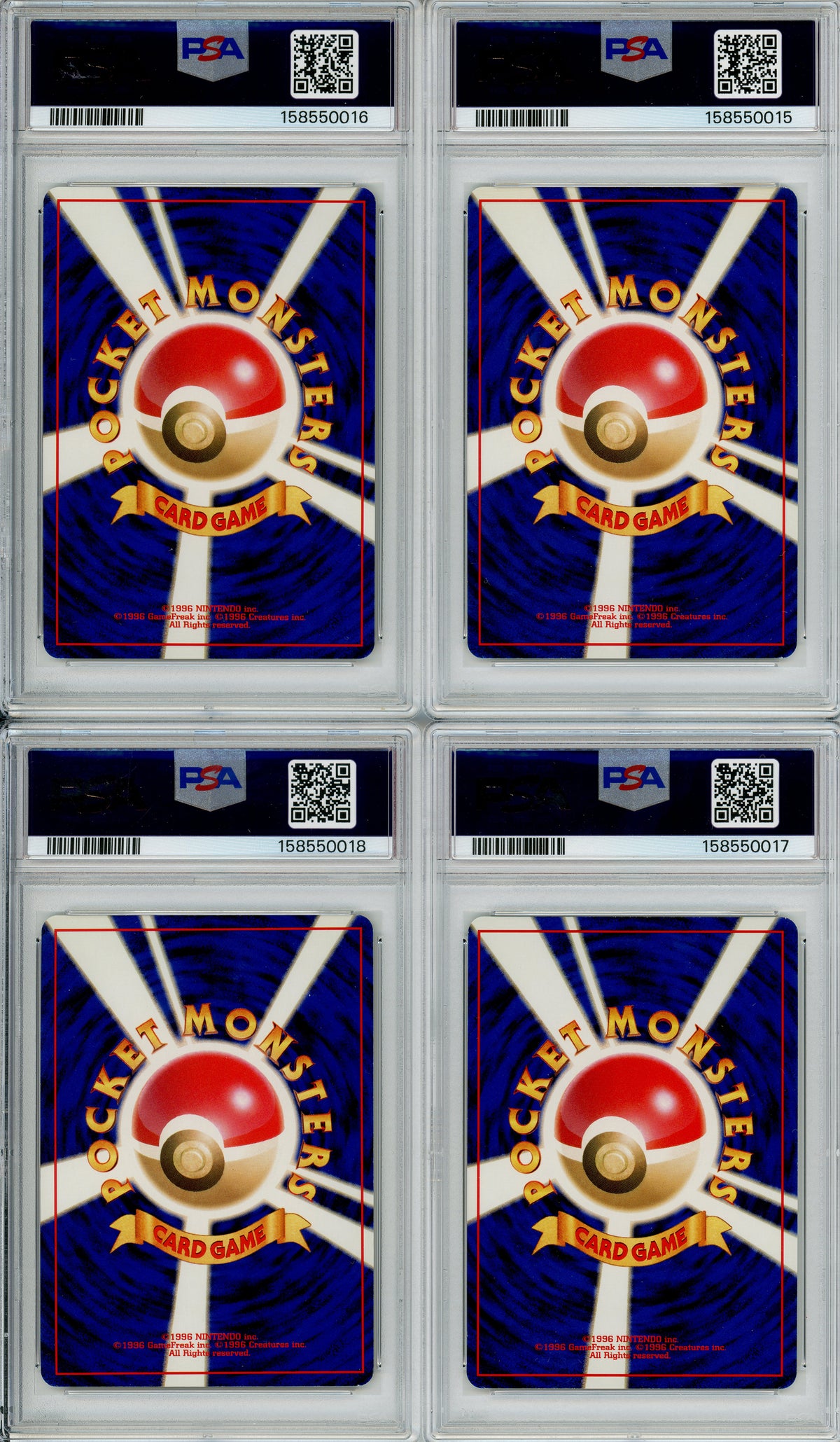 Pokemon Graded: Southern Islands Sequential Set Of 18 PSA Graded
