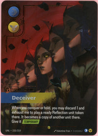 Riftbound Single: Leblanc, Deceiver 235/219 Unleashed (2026) NM