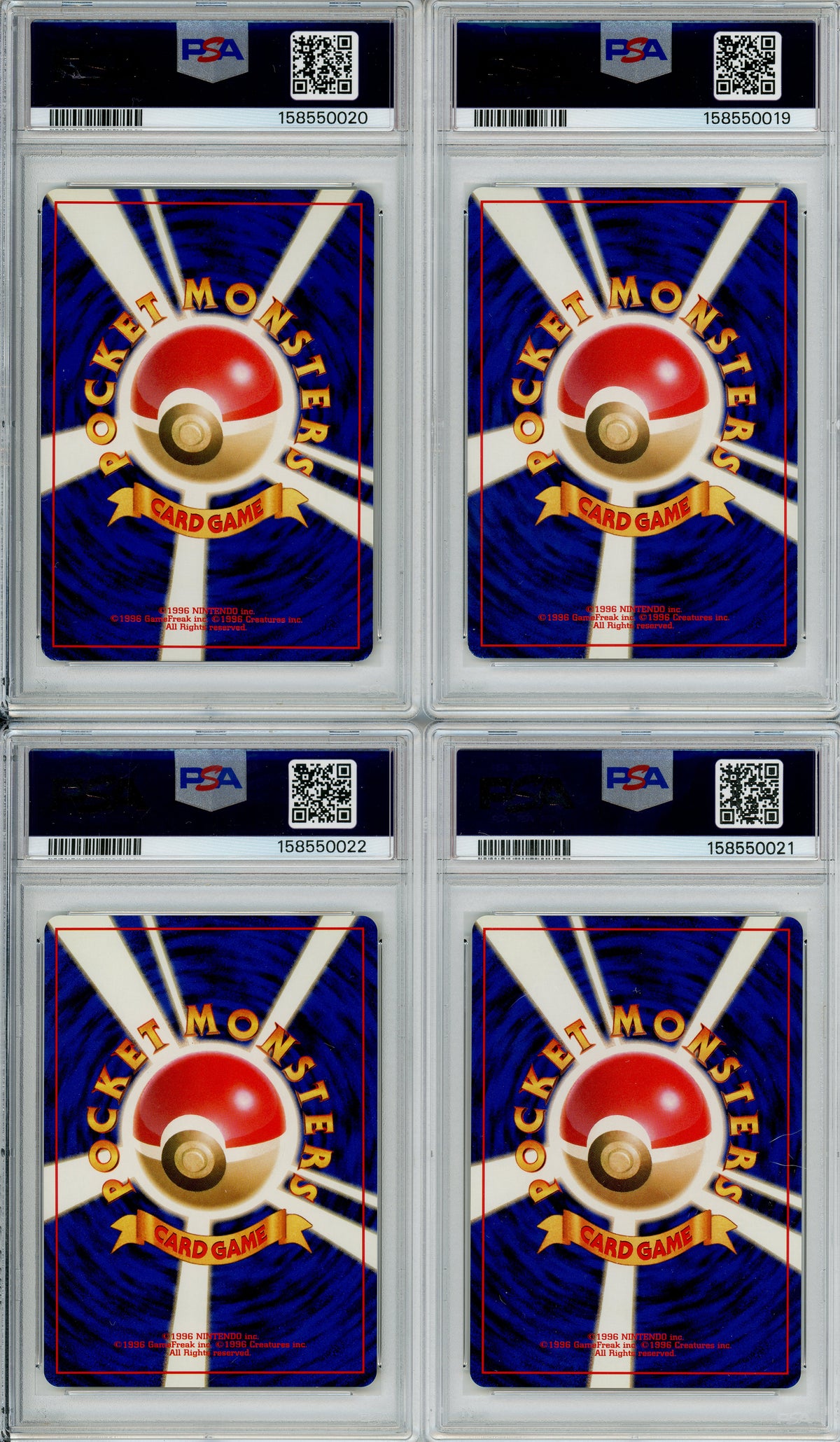 Pokemon Graded: Southern Islands Sequential Set Of 18 PSA Graded