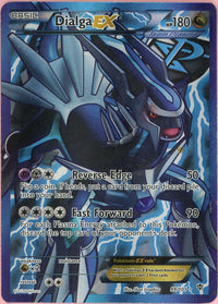 Pokemon Single: Dialga EX 99/101 Plasma Blast (2013) Full Art Holo DMG