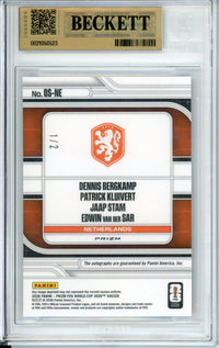 Sports Graded: Quad Signatures #11 Prizm World Cup (2026) Beckett 9.5
