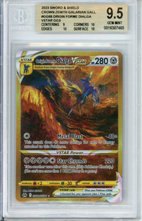 Pokemon Graded: Origin Forme Dialga VSTAR Beckett 9.5